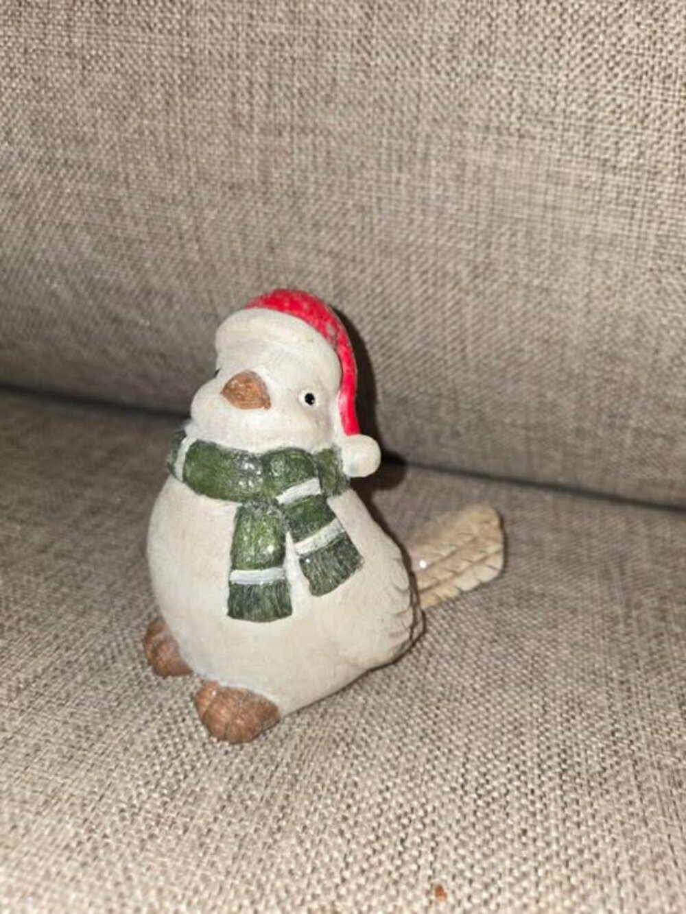 Cracker Barrel Wookland Cristmas Winter Glitter Bird
